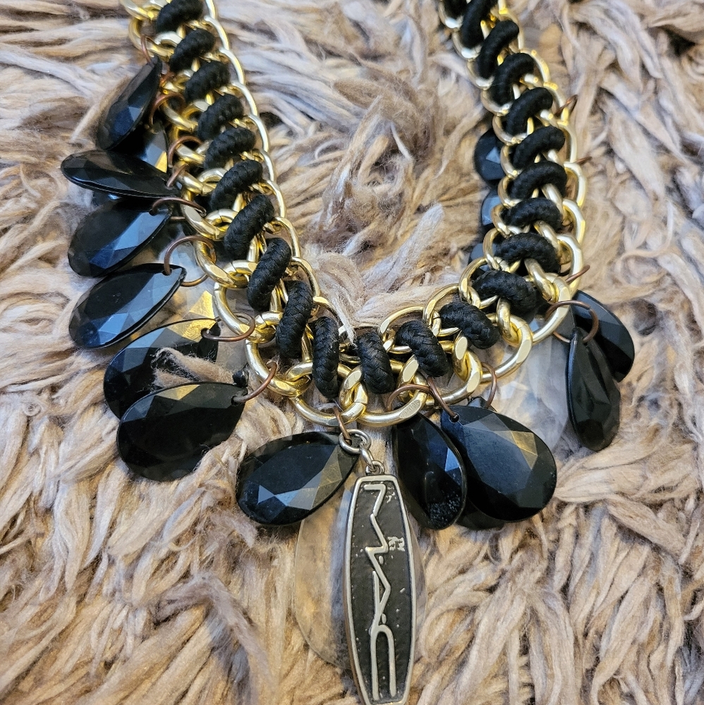 MAC COSMETICS necklace gold & silver - Picture 3 of 4